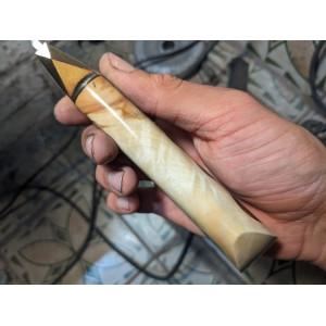 КЛЕНОВИЙ ПЧАК ніж ручної роботи майстра Влада Величка, сталь N690, 61 HRC. Photo 2